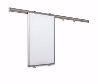 Picture of Whiteboard Track System - 6'Track & 1 Hanging Panel & 2 Frog Clips