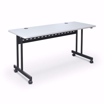 Picture of Task Train Training Table 24x60 - Grey Nebula