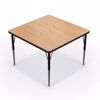 Picture of Activity Table - 36" Square - Amber Cherry Top Surface - Black Edgeband Addt'l Colors avail