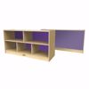 Picture of Jonti-Craft® Toddler Single Mobile Storage Unit – Purple