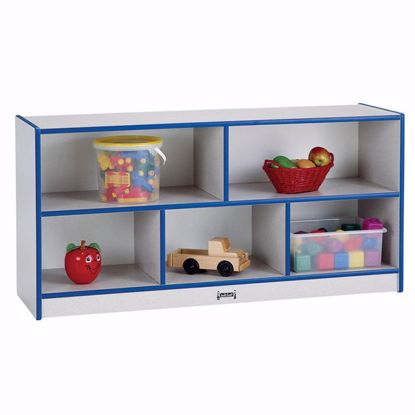 Picture of Rainbow Accents® Toddler Single Mobile Storage Unit - Blue