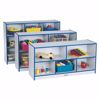 Picture of Rainbow Accents® Toddler Single Mobile Storage Unit - Blue