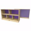 Picture of Jonti-Craft® Low Single Mobile Storage Unit – Purple