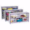 Picture of Rainbow Accents® Low Single Mobile Storage Unit - Purple