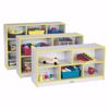 Picture of Rainbow Accents® Low Single Mobile Storage Unit - Yellow