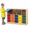 Picture of Jonti-Craft® Sectional Cubbie-Tray Mobile Unit - without Trays