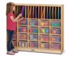 Picture of Jonti-Craft® Classroom Organizer - with Clear Cubbie-Trays