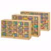 Picture of Jonti-Craft® 25 Cubbie-Tray Mobile Storage - with Clear Trays