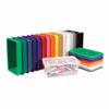 Picture of Jonti-Craft® E-Z Glide 25 Cubbie-Tray Mobile Storage - with Colored Trays