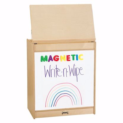 Picture of Jonti-Craft® Big Book Easel - Magnetic Write-n-Wipe