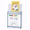 Picture of Rainbow Accents® Big Book Easel - Magnetic Write-n-Wipe - Blue