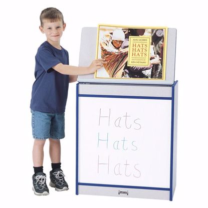 Picture of Rainbow Accents® Big Book Easel - Write-n-Wipe - Blue