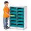 Picture of Rainbow Accents® 12 Paper-Tray Mobile Storage - without Paper-Trays - Yellow
