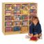Picture of Jonti-Craft® 20 Cubbie-Tray Mobile Unit - with Colored Trays