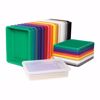 Picture of MapleWave® 24 Paper-Tray Mobile Storage - with Clear Paper-Trays