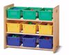 Picture of Jonti-Craft® Cubbie-Tray Storage Rack - with Colored Cubbie-Trays