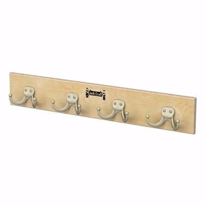 Picture of Jonti-Craft® Wall Mount Coat Rail - 4 Hooks