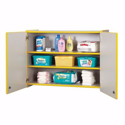 Picture of Rainbow Accents® Lockable Wall Cabinet - Teal