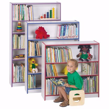 Picture of Rainbow Accents® Standard Bookcase - Orange - RTA