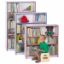 Picture of Rainbow Accents® Tall Bookcase - Orange - RTA