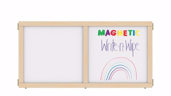 Picture of KYDZ Suite® Panel - T-height - 48" Wide - Magnetic Write-n-Wipe