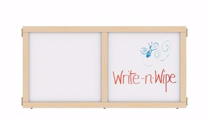 Picture of KYDZ Suite® Panel - T-height - 48" Wide - Write-n-Wipe