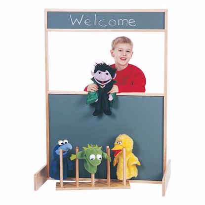 Picture of Jonti-Craft® Space Saver Multi-Play Screen - Chalkboard