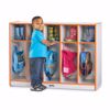 Picture of Rainbow Accents® Toddler 5 Section Coat Locker - Black