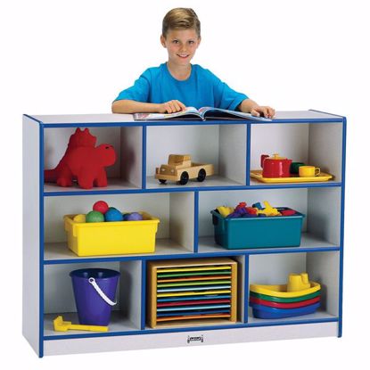 Picture of Rainbow Accents® Super-Sized Single Mobile Storage Unit - Navy