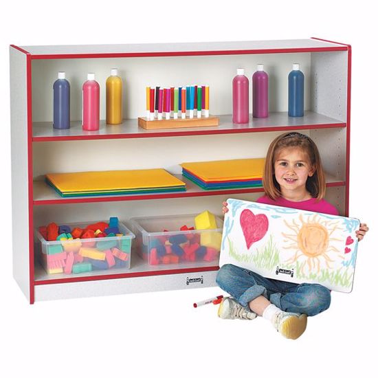 Picture of Rainbow Accents® Super-Sized Adjustable Bookcase - Teal