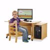 Picture of Jonti-Craft® Apollo Single Computer Desk - Maple Top