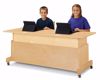 Picture of Jonti-Craft® Apollo Double Computer Desk - Maple Top