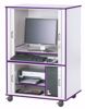 Picture of Rainbow Accents® Euro-Computer Cabinet - Teal