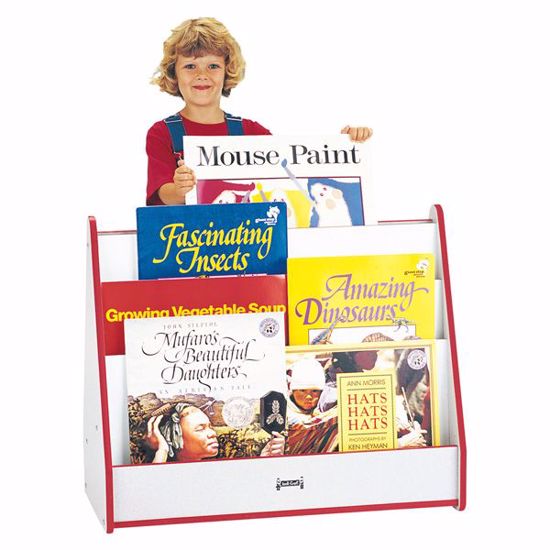 Picture of Rainbow Accents® Big Book Pick-a-Book Stand - Mobile - Red