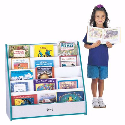 Picture of Rainbow Accents® Flushback Pick-a-Book Stand - Blue