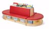 Picture of Jonti-Craft® Read-a-Round Couch - Red