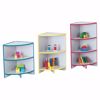 Picture of Rainbow Accents® Low Outside Corner Storage - Yellow