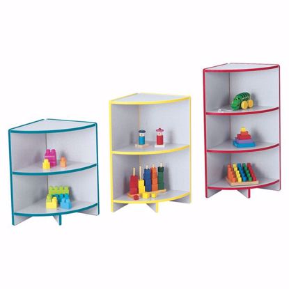 Picture of Rainbow Accents® Super-Sized Outside Corner Storage - Blue