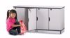 Picture of Rainbow Accents® Stacking Lockable Lockers -  Single Stack - Black