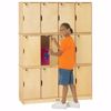 Picture of Jonti-Craft® Stacking Lockable Lockers -  Double Stack