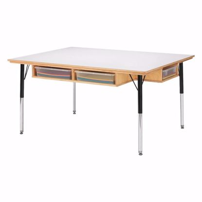 Picture of Jonti-Craft® Table with Storage - 15" - 24" Ht - without Paper-Trays