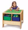 Picture of Jonti-Craft® KYDZ Building Table - Traditional Brick Compatible - with Colored Tubs