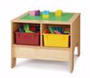 Picture of Jonti-Craft® KYDZ Building Table - Preschool Brick Compatible - with Clear Tubs