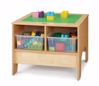 Picture of Jonti-Craft® KYDZ Building Table - Preschool Brick Compatible - with Colored Tubs