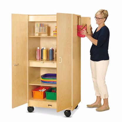 Picture of Jonti-Craft® Hideaway Storage Cabinet – Mobile