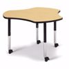 Picture of Berries® Collaborative Hub Table - 44" X 47" - Maple/Black