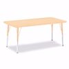 Picture of Berries® Rectangle Activity Table - 30" X 60", A-height - Maple/Maple/Camel