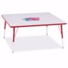 Picture of Berries® Square Activity Table - 48" X 48", A-height - Maple/Maple/Camel