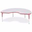 Picture of Berries® Kidney Activity Table - 48" X 72", E-height - Gray/Red/Red