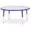 Picture of Berries® Round Activity Table - 48" Diameter, E-height - Gray/Blue/Blue